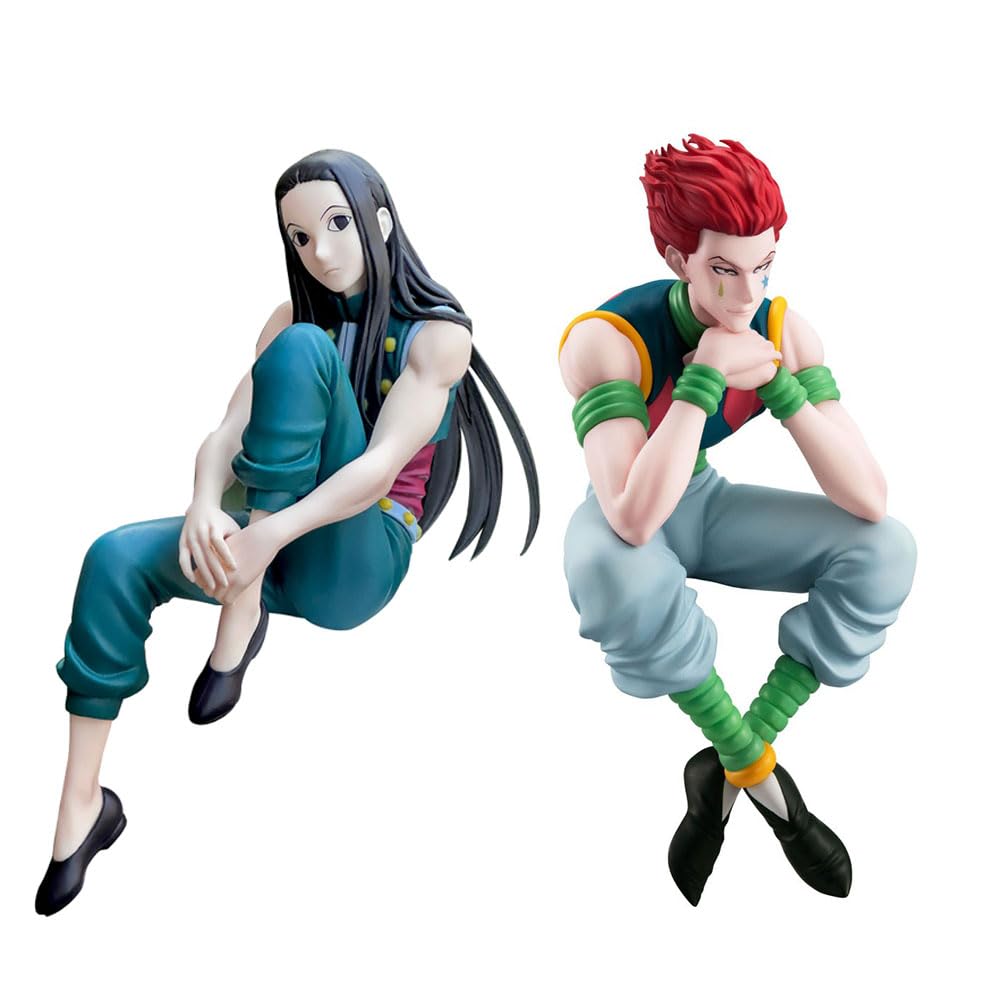 Illumi Zaoldyck Hisoka Figure Anime Statue PVC Model 15cm Action Figure Collectible Decoration Ornaments
