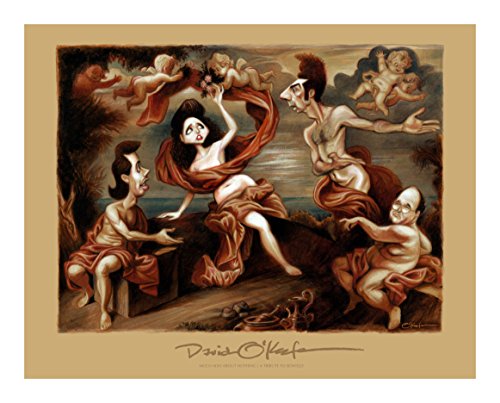 O'keefe Prints Much ADO About Nothing. A Tribute to Seinfeld Poster 11" by 14"