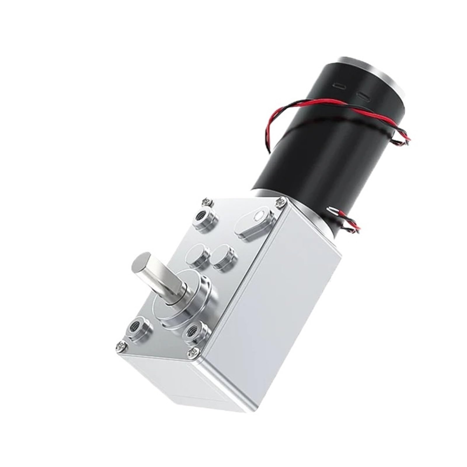 Petit moteur à vis sans fin 12V DC pour automatisme de portail et volet roulant