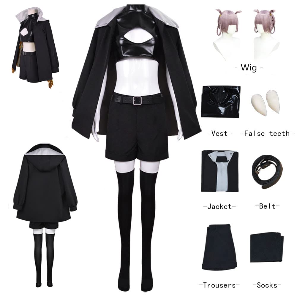 Taglia USA Anime Nazuna Nanakusa Cosplay Costumi Donna Halloween Giacca Tuta