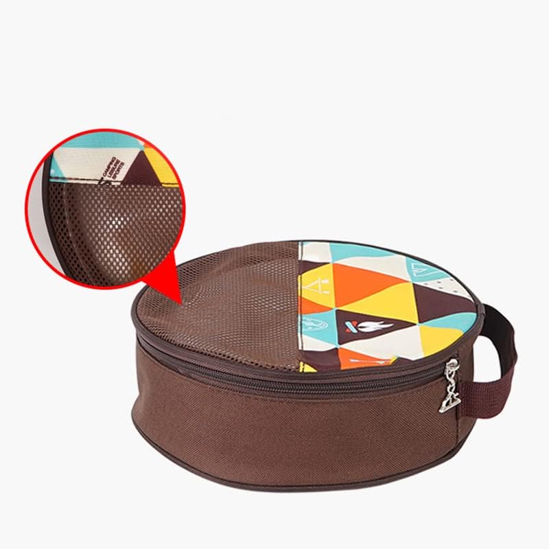 22PCS Service Plate Set,Portable Outdoor Camping Cookware Mess Kit Polished Stainless Steel Dishes Camping Utensils for Backpacking Hiking