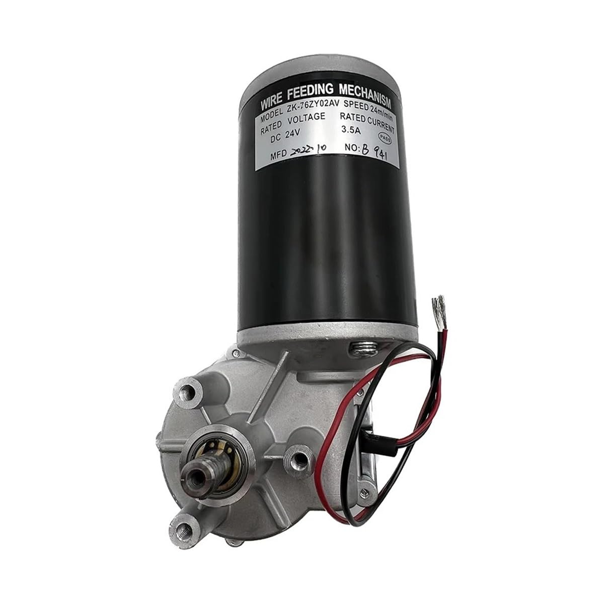 Machine d'alimentation de soudage MIG MAG 76ZY-02AV moteur dévidoir