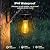 Solar Lights Outdoor Waterproof,Solar Lantern 2 Pack,Metal Hanging Outdoor Lanterns,Handle with Edison Bulb Solar Powered Lights for Yard Garden Patio Porch Pathway Decor