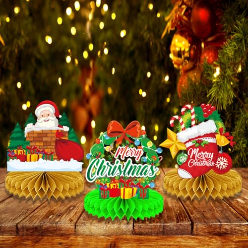 Centres de table de Noël pliables pour décorer facilement sans encombrer vos placards - 5