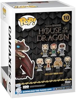 Funko Pop House of The Dragon Caraxes #10 - Pop Figure Exclusive