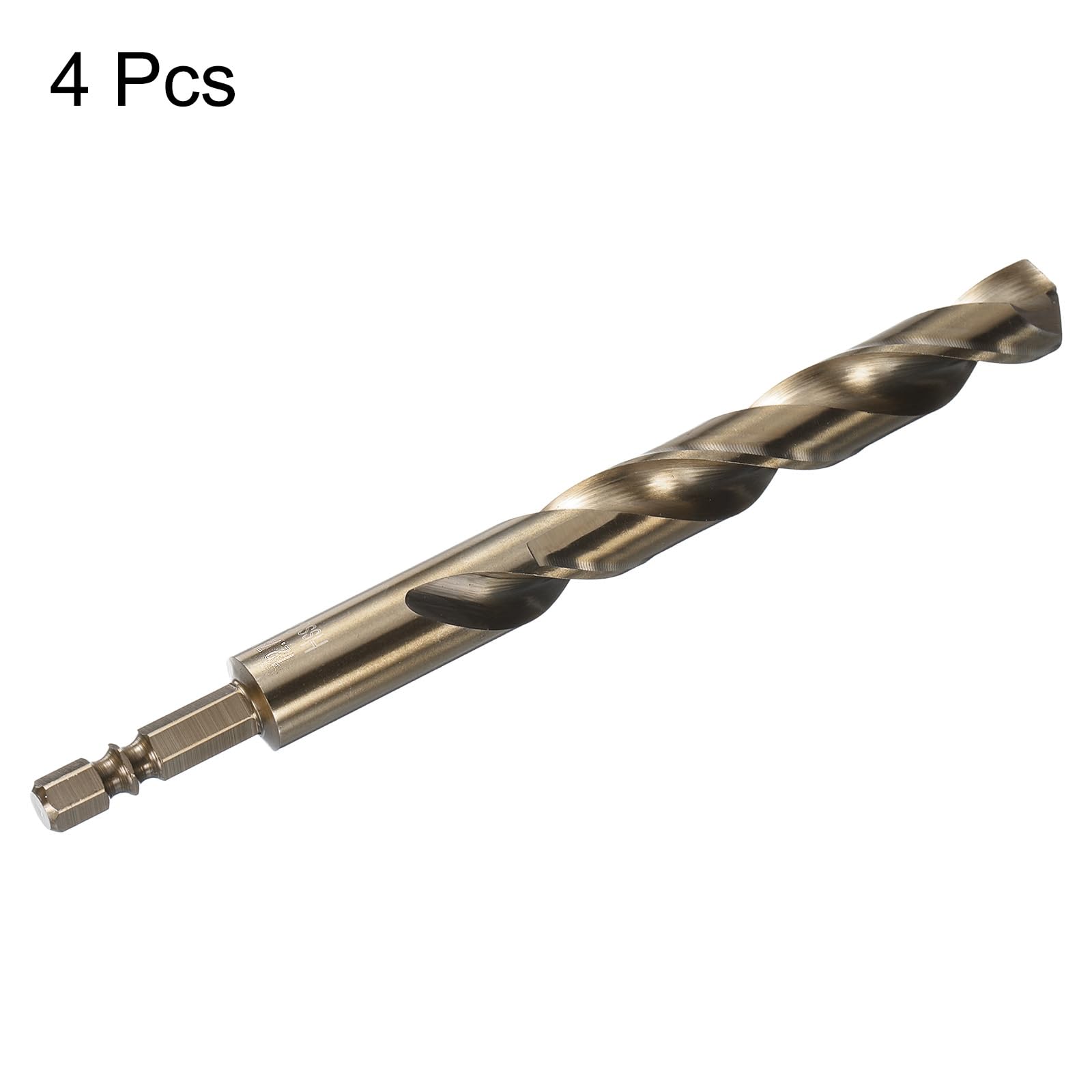 QUARKZMAN 4pz M35 Punta Trapano 12,7mm Dia 1/4" Attacco Esagonale