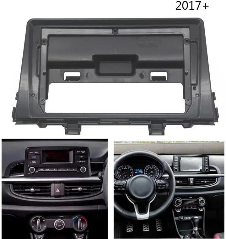 に適合する キア・ピカント・モーニング JA 2017+ カーレディオ ファサード ステレオ オーディオ マルチメディア プレイヤー