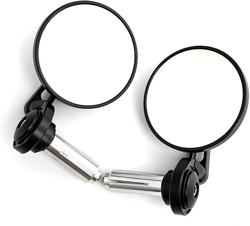 Motorcycle Rear View Mirror Motorcycle Bar End Mirror Moto Rearview Mirrors For Suzuki GSXS 1000 SV 650 LTR 450 GSF 600 Bandit C50 Boulevard GN 125
