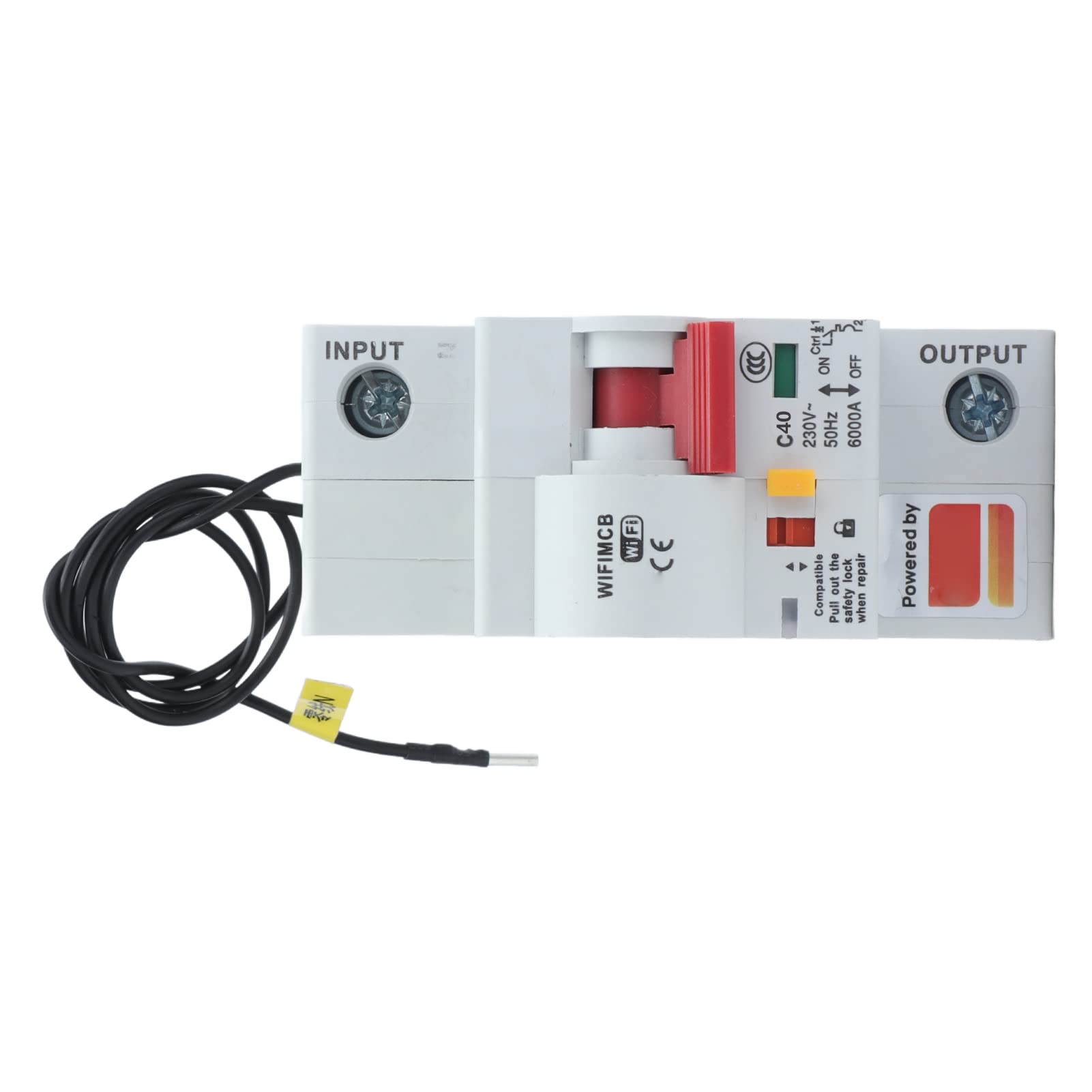 Naroote Disjoncteur Intelligent WiFi 1P, Protection contre les (40A)