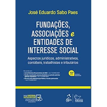 Capa do livro Fundações, Associações e Entidades de Interesse Social