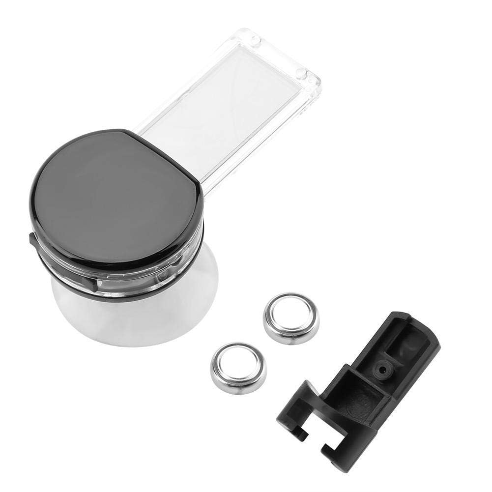 Pssopp Reptile Hygrometer, elektronisch, Thermometer, wasserdicht, Echtzeit, Lizard Crawler Box, Tanks Rainforest Feuchtigkeitsmonitor mit integriertem Sensor (schwarz)
