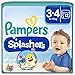 Pampers Splashers Baby Shark Limited Edition 3-4, 12, 6kg-11kg, Einweg-Schwimmwindeln, für sicheren Schutz im Wasser