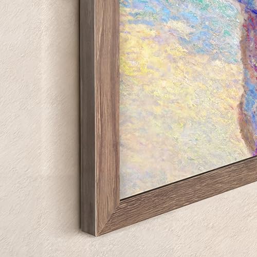 Image of LG Teak Bezel Natural Wood Magnetic Frame for 65-inch Art Gallery TV (GF26XW65, 2026 Model)