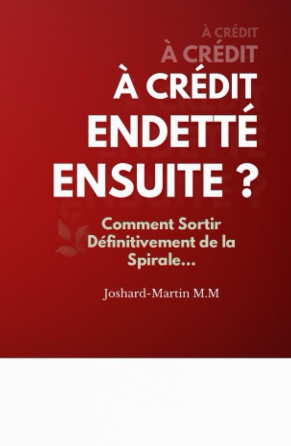 À Crédit , Endetté, et Ensuite ?: Comment Sortir Définitivement de la Spirale…
