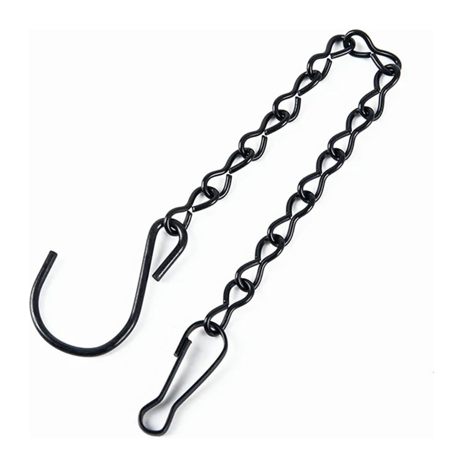Vakorise Chains with Hooks, 24cm Chains with Hooks, Plant Hangers, Lanterns, Home Decor, 1-6 Pcs(24cm3PCS)