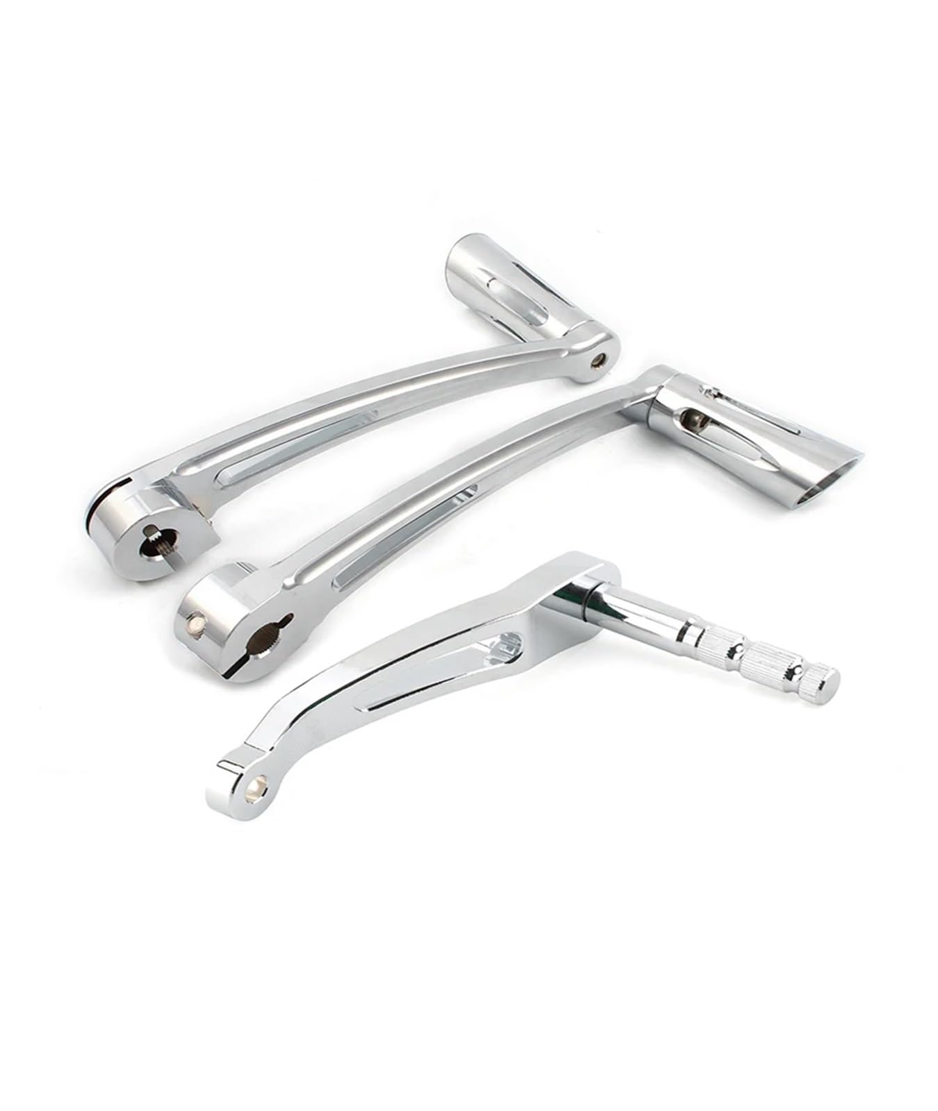 SYC27QP Shift Pedal Lever Motorcycle Extended Shifter Shift Rod Lever Arm Shift Lever Shifter Pegs for Softail Slim FLSL for Fat Boy FLFB Breakout FXBR 18-23