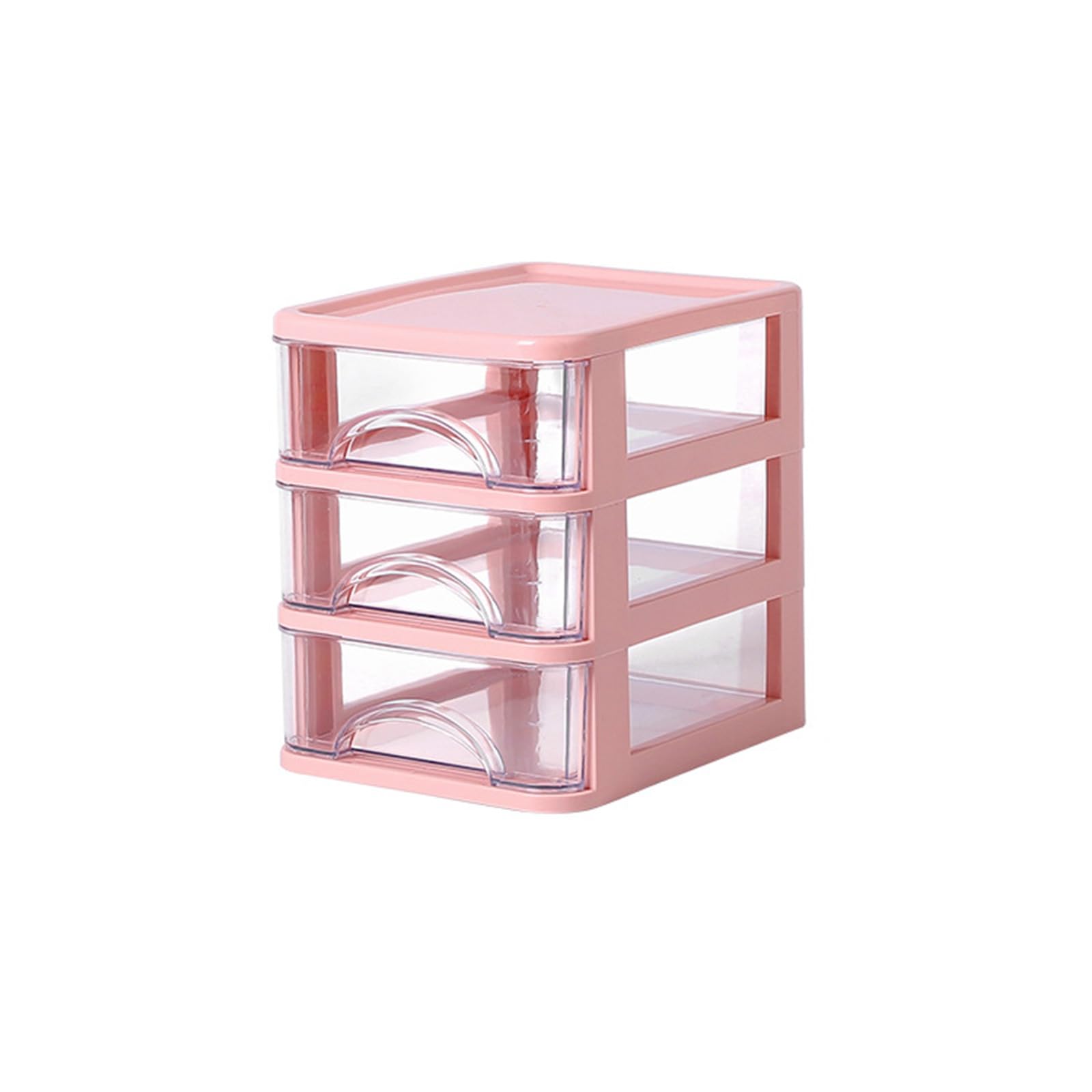 Desk Organizer Stackable Desktop Storage Clear Drawers Makeup Organizers Box Box Stationery Clear Makeup for Home