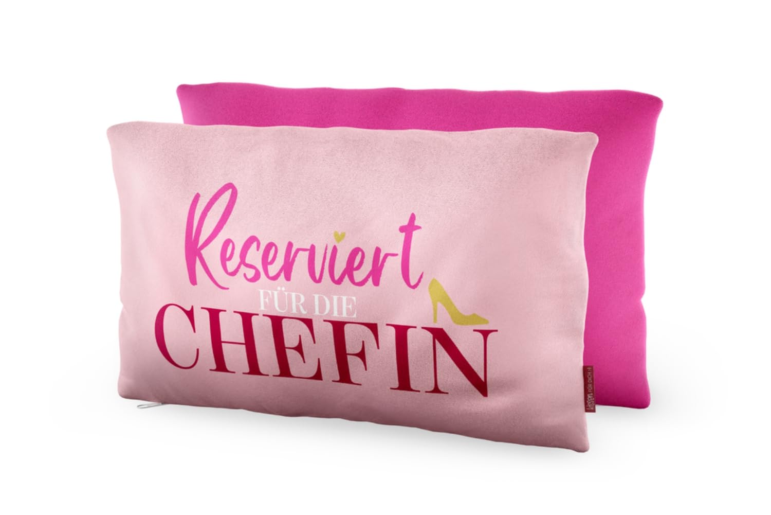 Coussin en coton la Vida à offrir : cadeau parfait réservé pour la patronne