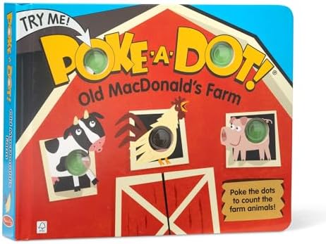Melissa & Doug Poke-a-Dot! Old MacDonald’s Farm, Interactive Chil...