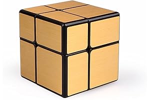 QY Toys 2x2 Mirror Cube: The Golden Enigma for Puzzle Enthusiasts