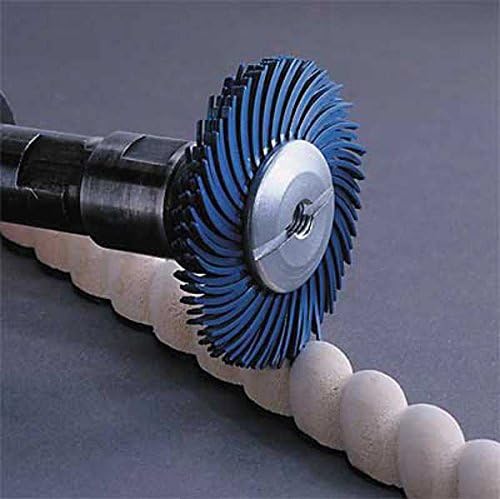 3M (RB-ZB) Radial Bristle Disc Thin Bristle, 3 in x 3/8 in 400 [You are Purchasing The Min Order Quantity which is 80 Disc's]