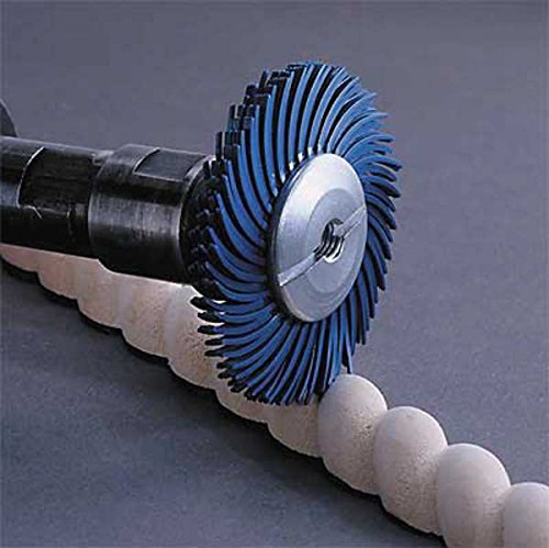 3M (RB-ZB) Radial Bristle Disc Thin Bristle, 2 in x 3/8 in 220 [You are purchasing the Min order quantity which is 80 Disc's]