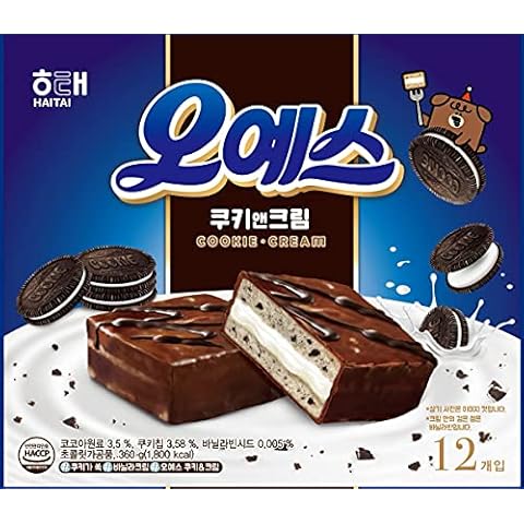 Haitai Oh Yes Chocolate Cake (Cookie&Cream, 30gx12) Cover