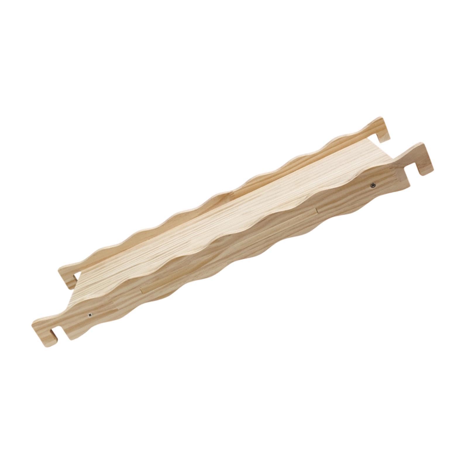 Holzleiter für Hamster Holzkäfig Hängebrücke Rampe Kleintierleiter Aus Natürlichem Material Als Beschäftigung für Mäuse Zwerghamster Gerbils in Wohnun, C