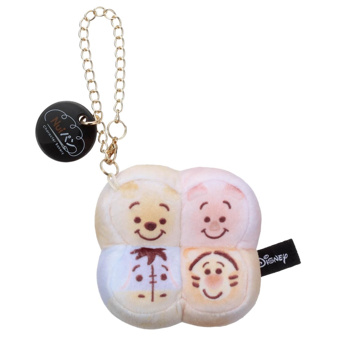 Takara Tomy Arts Disney Character Nui Pan, Chain Strap Mascot, Pooh Piglet Eeyore Tiger, Plush Toy, Approx. 2.8 inches (7 cm) Tall : Toys & Games
