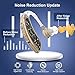 F&Kcoptee Hearing Aids for Seniors Rechargeable with Noise Canceling - Hearing Amplifiers for Adults with Severe Hearing Loss - 2 Ear Amplifier Over The Counter Hearing Aid with Volume Control - Brown