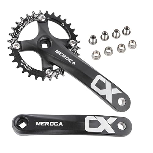 Suprwin Square Taper Crankset 170mm 32T for Mountain Bikes