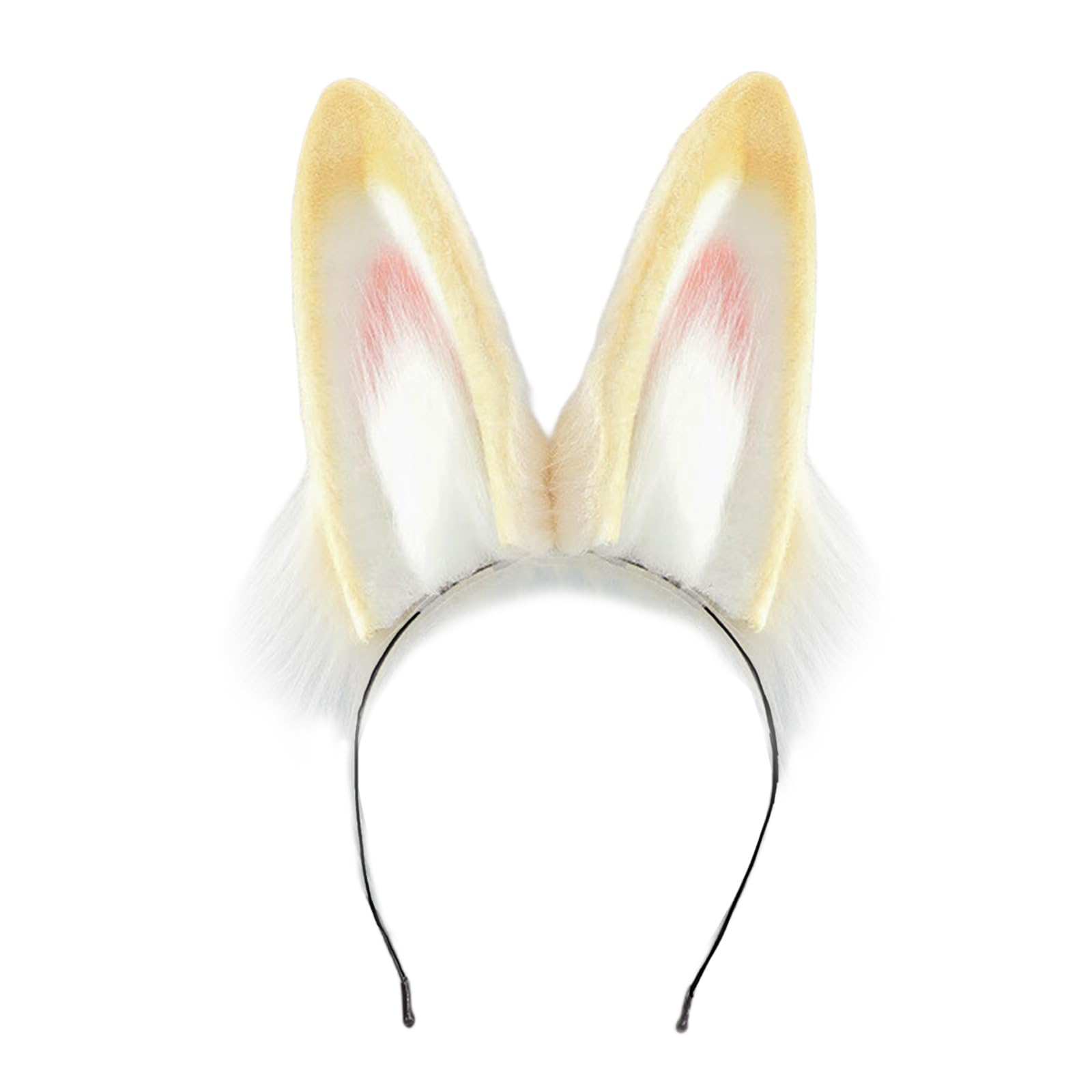 Kalttoy G Furs Tail Bunnies Ears Headband Halloween Cosplay Costume Bunnies Ears Hairband Tail Costumes Costumes