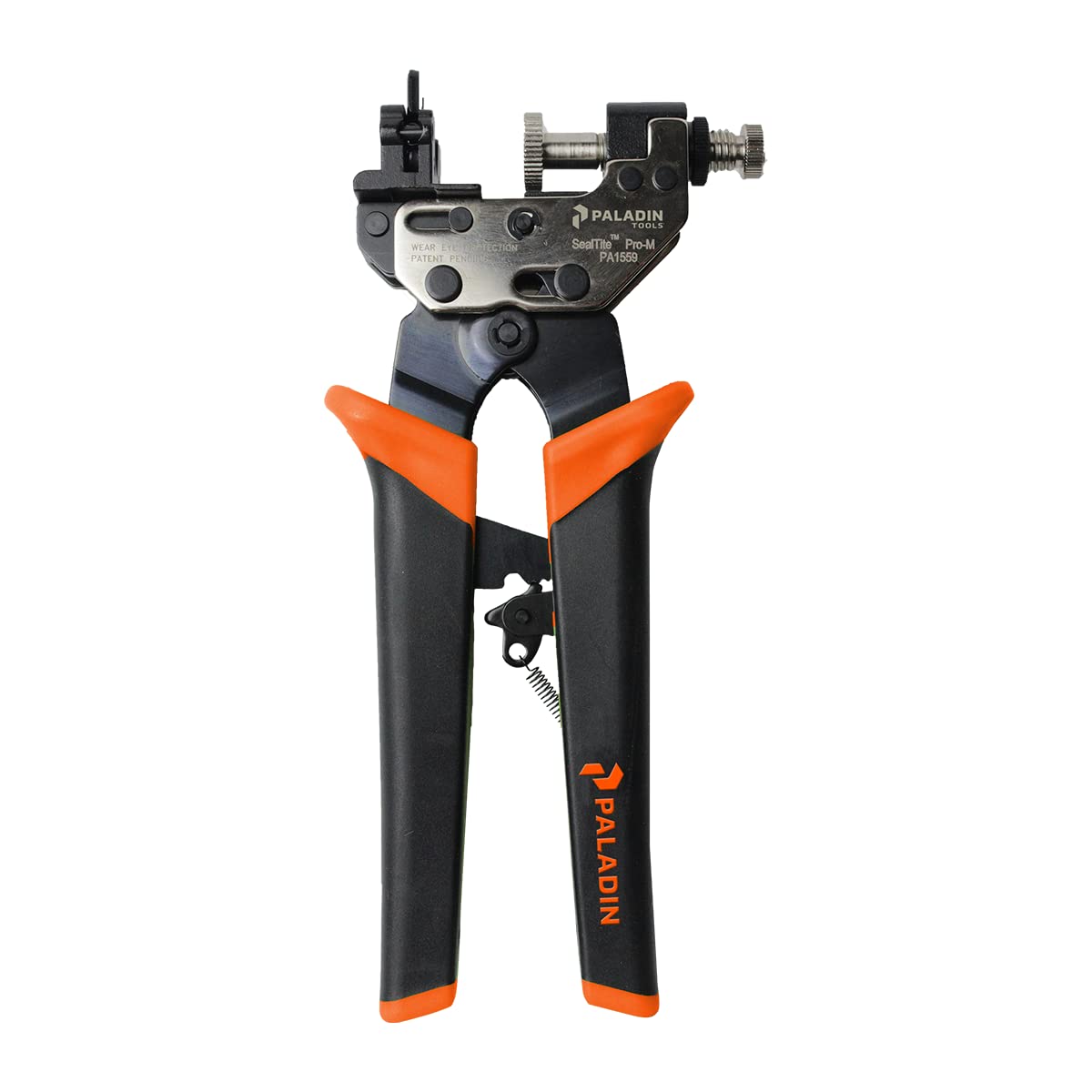 TEMPOPaladin Tools PA1559 SealTite Professional Coax Crimper - Crimp CATV F, BNC, RCA Connectors - RG6, RG6Q, RG59, RG62AU Cables