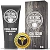 Viking Revolution Microdermabrasion Face Scrub for Men - Facial Cleanser for Skin Exfoliating, Deep Cleansing, Removing Blackheads, Acne, Ingrown Hairs - Men's Face Scrub for Pre-Shave (1 Pack)