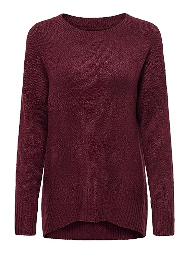 QUALFORT Damen Pullover 100% Baumwolle - Basic Langarm