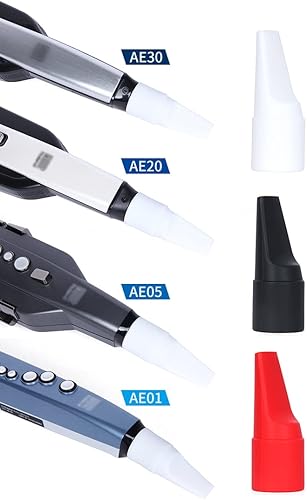 Miniatura 3 de GEEK EWI Aerophone - Boquilla reemplazable  Sensación suave  Silicona  para Roland AE-01 AE-05 AE-20 AE-30 (negro)