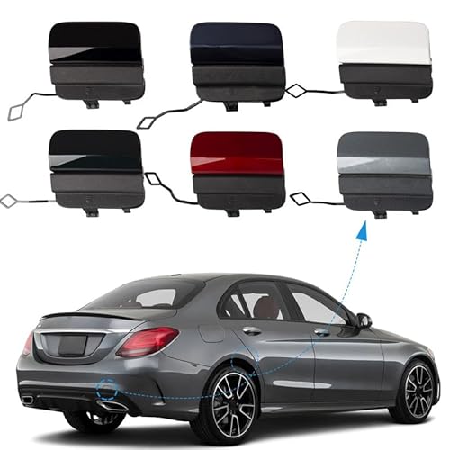 Rear Bumper Tow Hook Cover Fit For Mercedes-Benz W205 C-Class