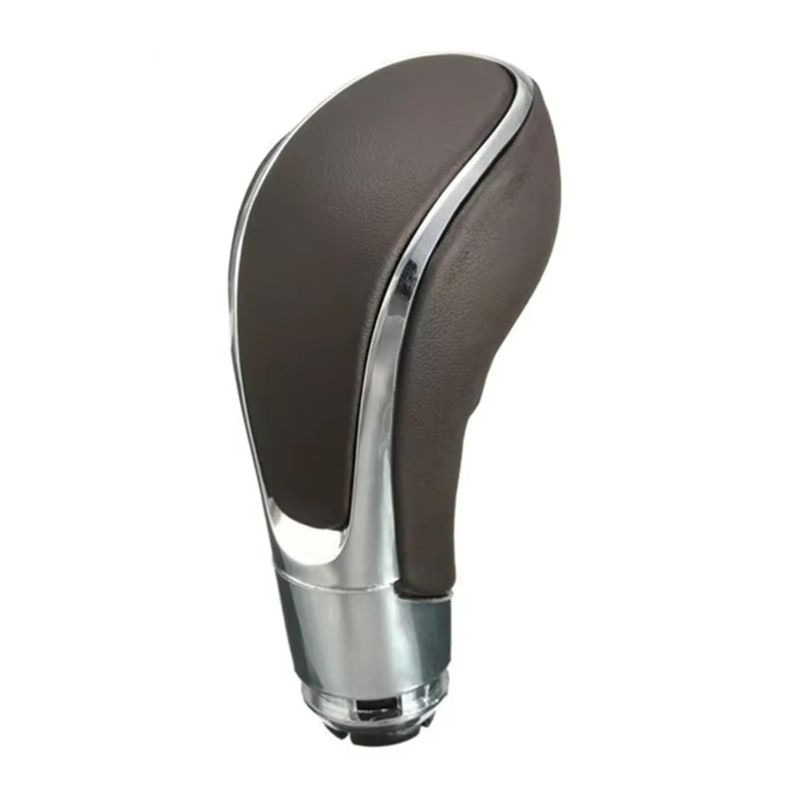 WSBOJXTH Gear Stick Compatible with Vauxhall for Insignia Gear Shift Knob PU Car Gearshift Shifter Lever Stick Headball Pen Black Brown(Brown)