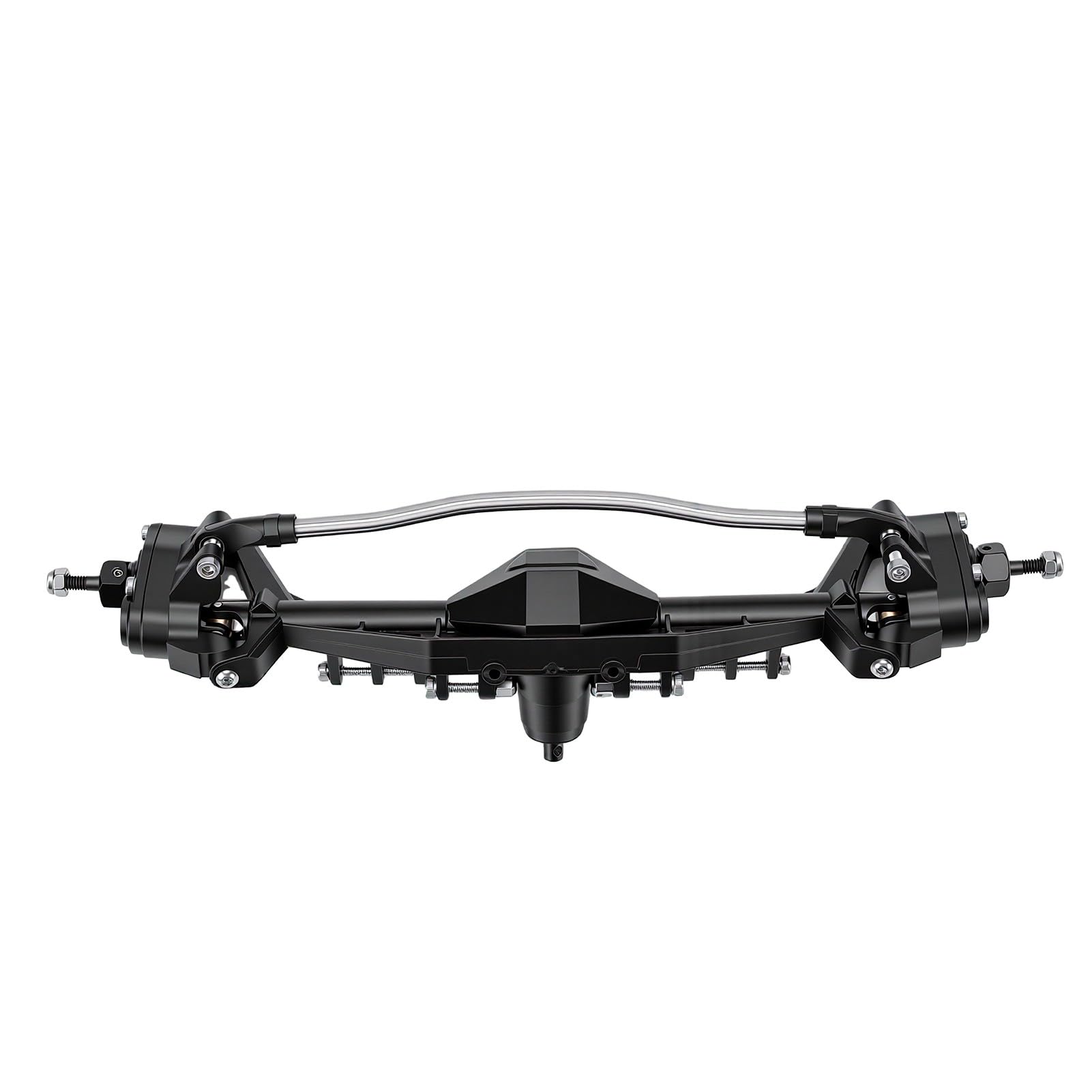 POENVFPO Oś Przednia RC 1/10 RC do Gąsienic Axial Capra, oś Portalowa ze