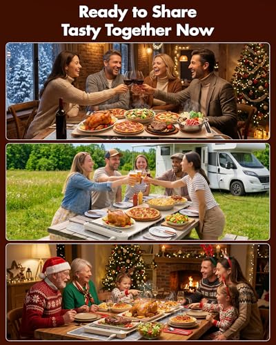 Image of Warming Mat for Food Extra Long 43 inchx12 inch 600W Food Warming Mat Heat Resistant Pad,Chafing Dishes for Buffet 6 Temp 12 Hours,Child Lock,Food Warmers for Parties Buffet for Catering Gatherings
