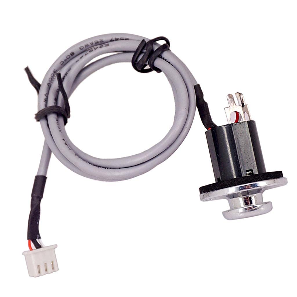 Moxic Acoustic Guitar Pickup EQ Interior Cable with 3 Pin Plug and 6.35mm Jack