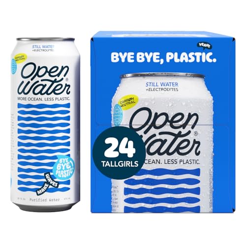 Open Water Still Water, 16oz Tallgirl® Aluminum Cans, 2 cases (24 cans)