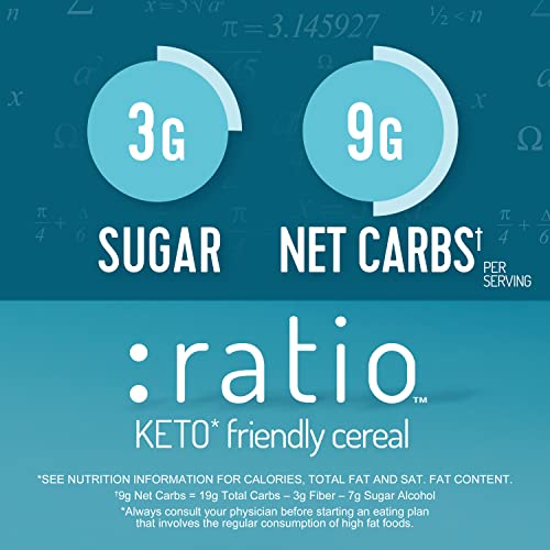 :ratio Keto Friendly Cinnamon Cranberry Almond Crunch Breakfast Cereal, 9.7 OZ - Image 3