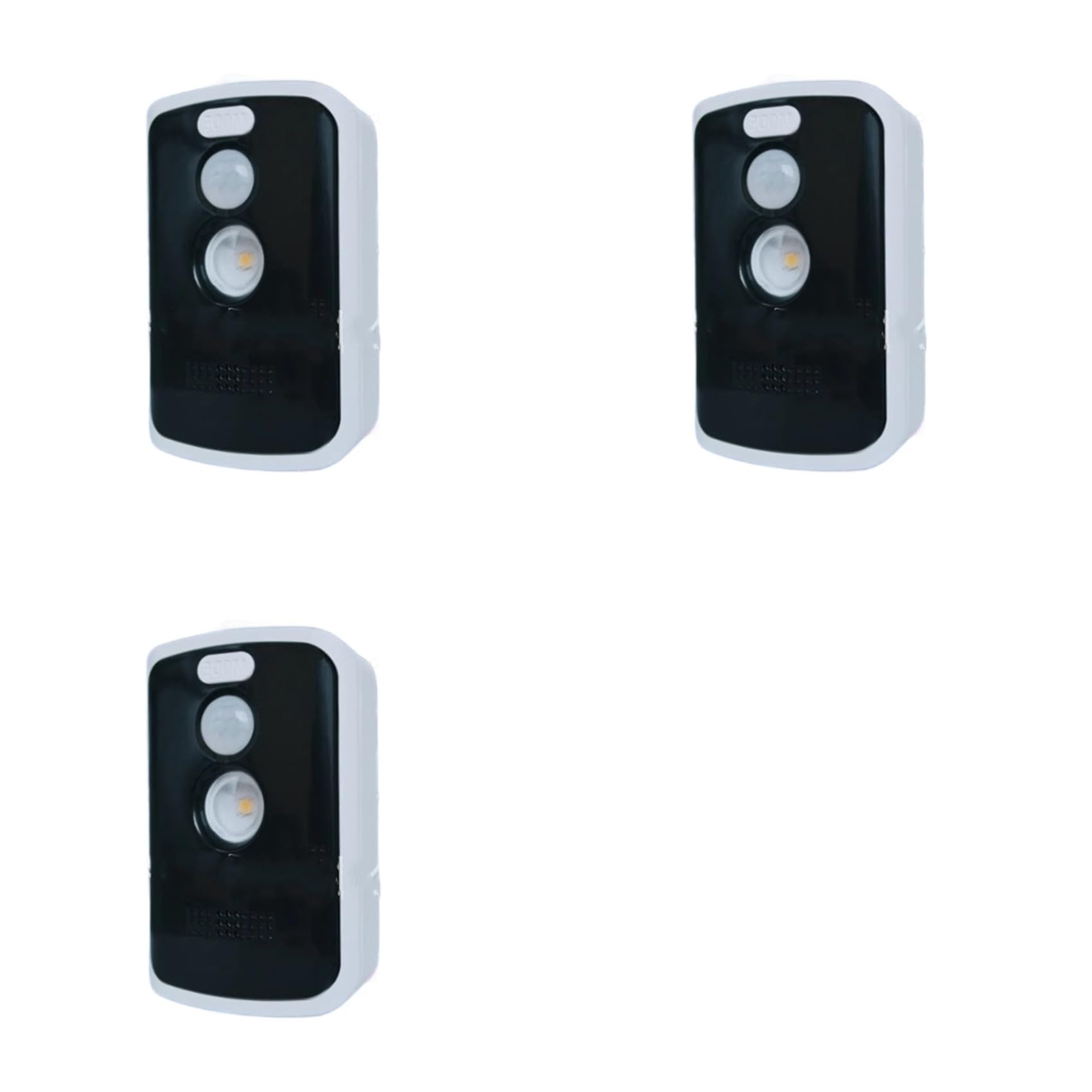 Jnchdghwa As Shown 3X Perimeter Safe Alarm 125Db 3 Modes Motion Detector Alarm Safety Anti-Theft Alert Portable Outdoor Camping