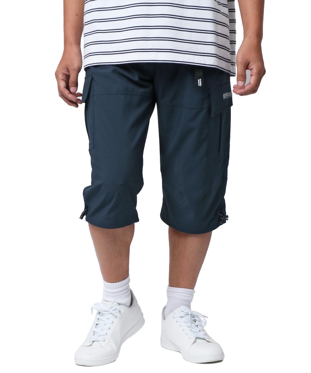 Amazon | [OUTDOOR PRODUCTS]【別注】 ハーフパンツ メンズ 7分丈