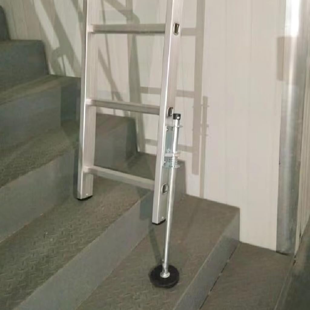 Leiter-Nivellierer mit Gummifüßen, Treppenverlängerung, Leiter, Stabilisatorbeine