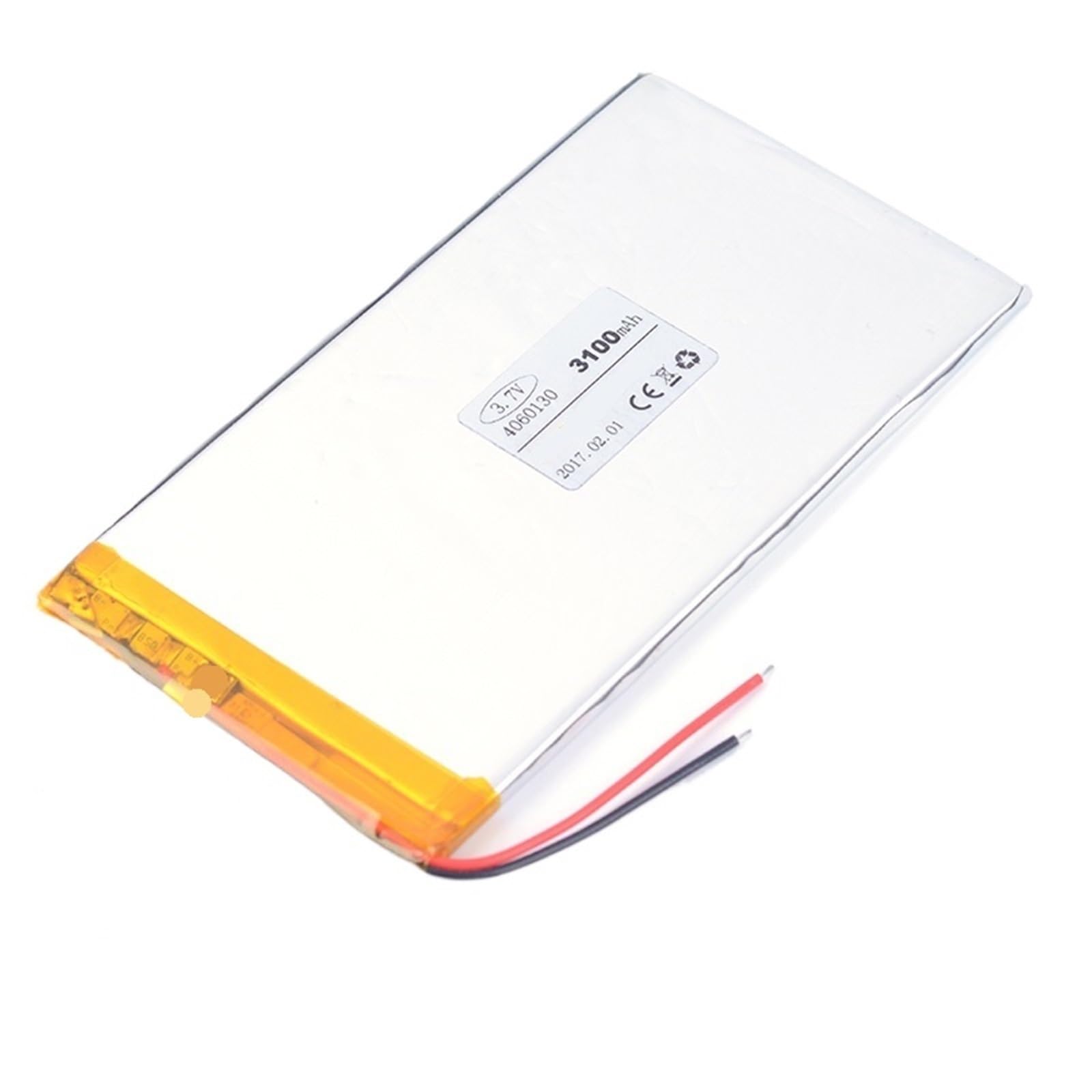 4060130 3,7 V 3100 mAh, 1 pièce