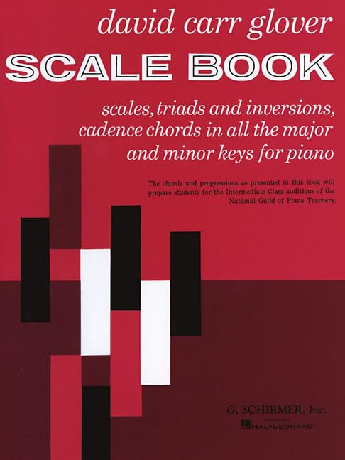 Scale Book | Intermediate Piano Method Technique Exercises | Essential Scales Chords Arpeggios for Students Teacher Lesson Practice | Sheet Music Book