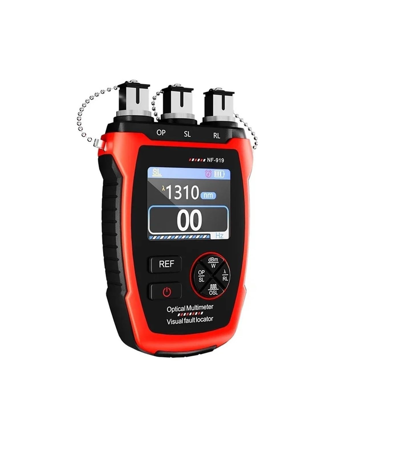 CVFRDD NF-919 3 In1 Fiber Optical Meter Visual Fault Locator REF/OPM Power Red Light Optic Cable Tester