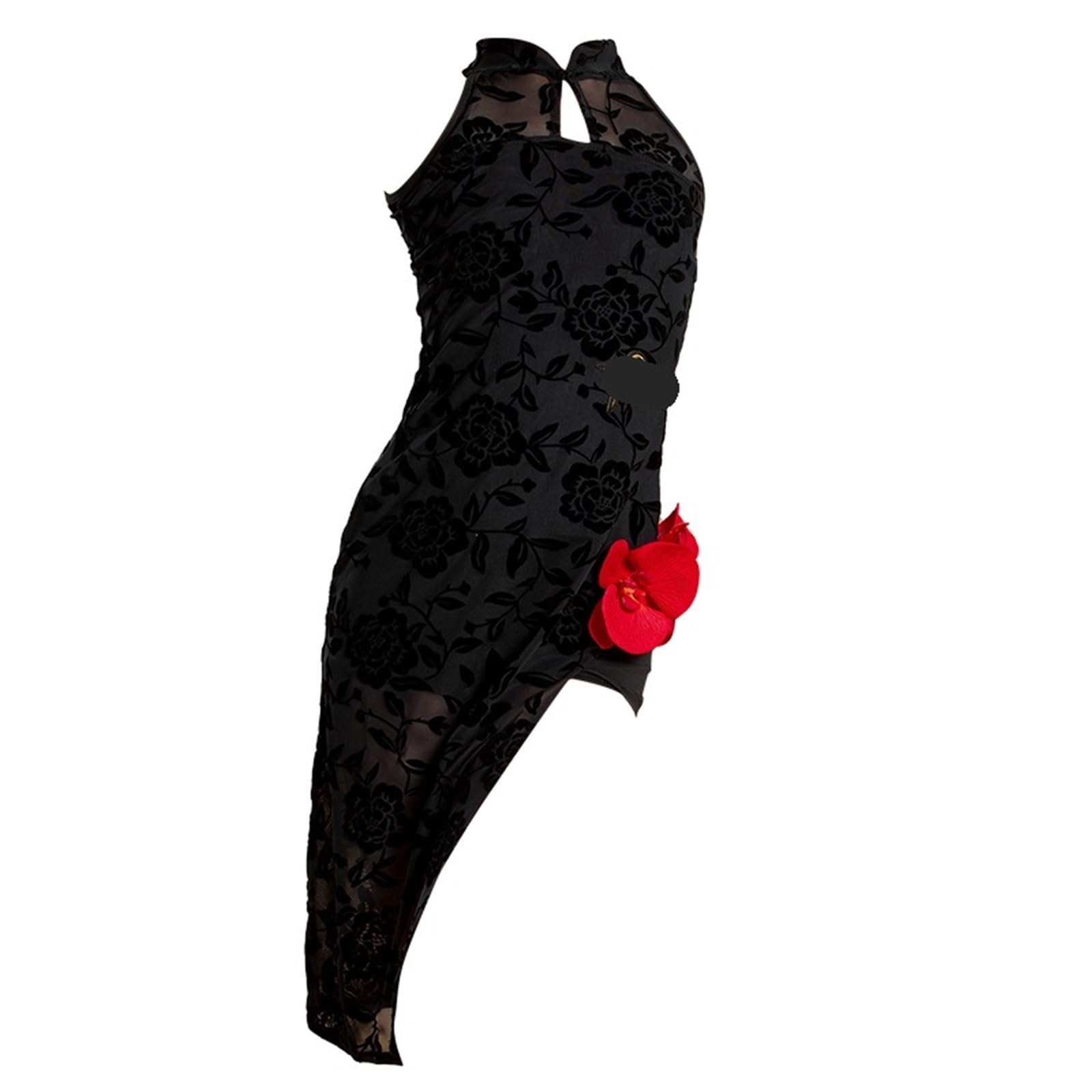 Reglamento de competición rendimiento traje entrenamiento baile latino for niñas. Vestido Ropa adecuada para patinaje latino y artístico